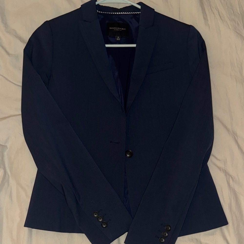 Banana Republic Dark Blue Women’s Blazer